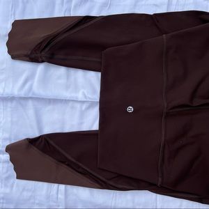 lululemon Athletica Wunder Under Crop (High Rise) 23” roll down scallop